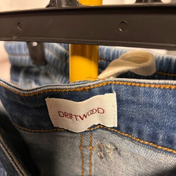 Driftwood x Free People Embroidered Denim Joggers - Picture 5 of 6